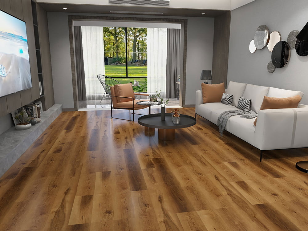 Tørr tilbake LVT-gulv